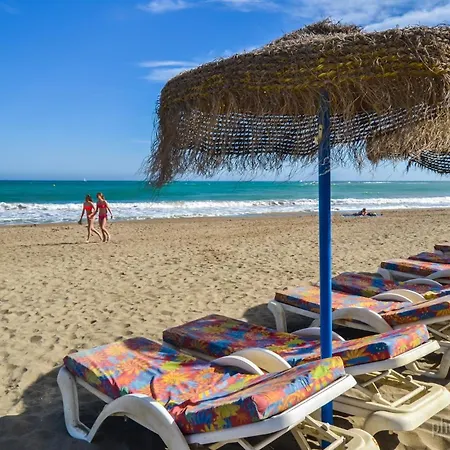 Apartment Benalbeach 207- Primera Linea De Playa - Piscina Abierta Todo El Ano *