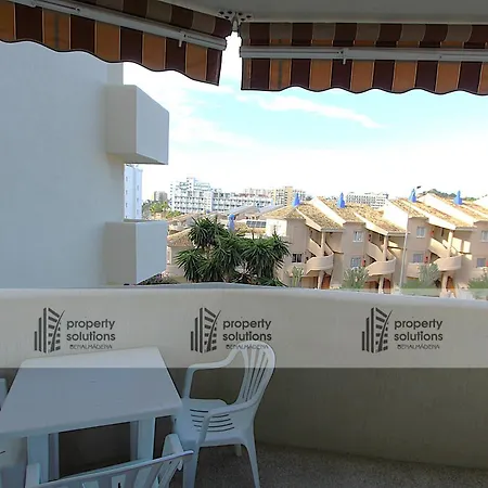 Benalbeach 207- Primera Linea De Playa - Piscina Abierta Todo El Ano Apartment *