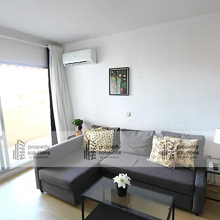 Benalbeach 207- Primera Linea De Playa - Piscina Abierta Todo El Ano Apartment