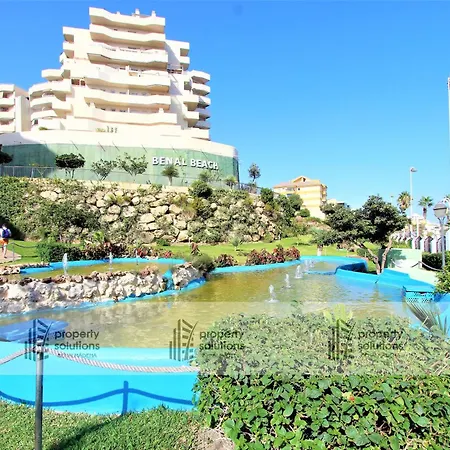 Benalbeach 207- Primera Linea De Playa - Piscina Abierta Todo El Ano *