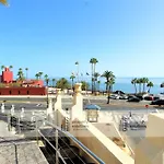Lejlighed Benalbeach 207- Primera Linea De Playa - Piscina Abierta Todo El Ano